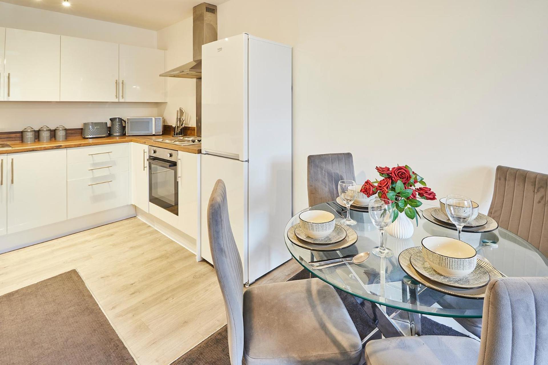 Nottingham Brand New 1Br Apt W/ Full Kitchen City Zewnętrze zdjęcie